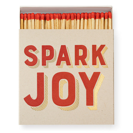 Fósforos Spark Joy