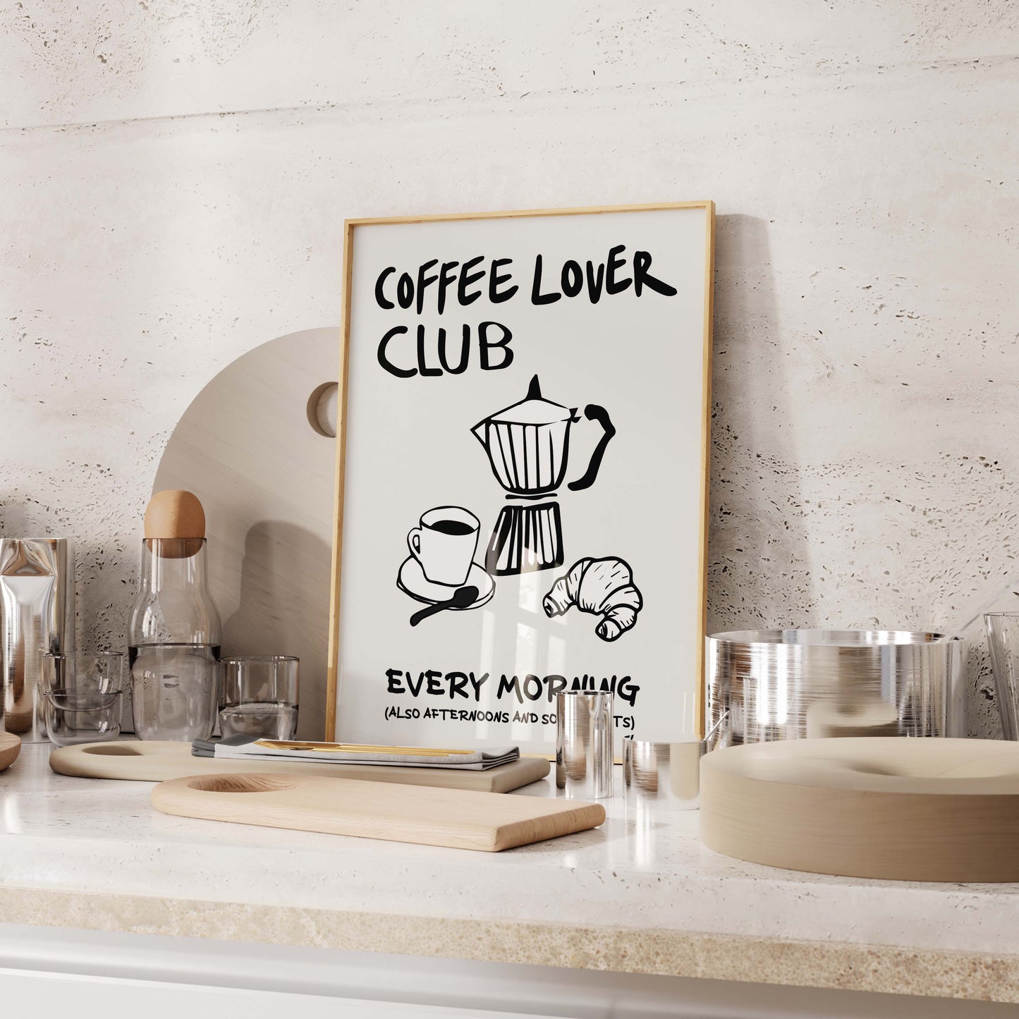 Póster Coffee Lover Club